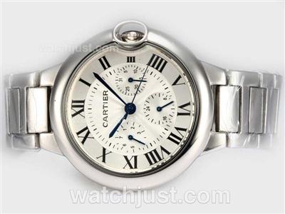 Cartier Ballon Bleu de Cartier Automatic with White Dial