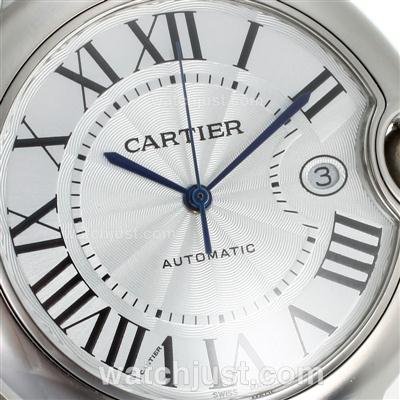 Cartier Ballon bleu de Cartier Swiss ETA 2824 Movement with White Dial S/S