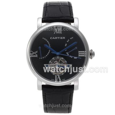 Cartier Ballon Bleu de Cartier Tourbillon Automatic with Black Dial