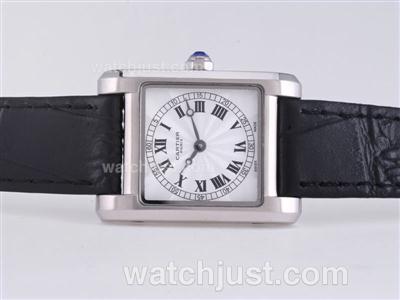 Cartier Argent with White Dial