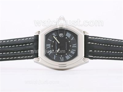 Cartier Roadster Automatic with Black Dial-Deployment Buckle