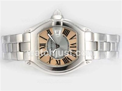 Cartier Roadster with Champagne Dial-Ladys Model