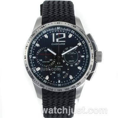 Chopard Gran Turismo XL Miglia Working Chronograph with Black Dial-Lady Size