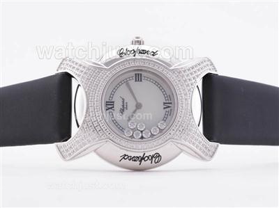 Chopard Happy Sport Swiss ETA Movement With Design Diamond Crested