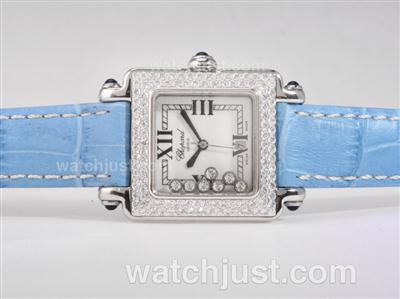 Chopard Happy Sport Swiss ETA Movement with Diamond Bezel-Mop Dial