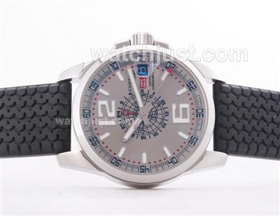 Chopard Mille Miglia GT GMT Automatic SS Case with Gray Dial