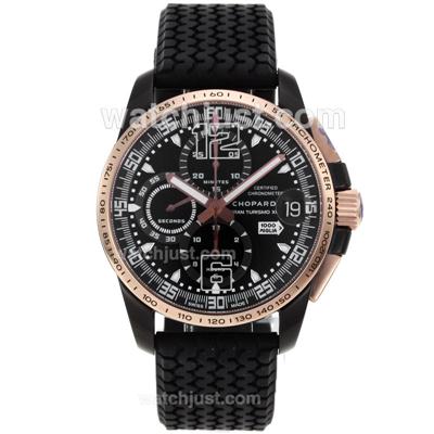 Chopard Mille Miglia GTXXL Chrono RG/PVD Case With Swiss Valjoux 7750 Movement -Limited Edition