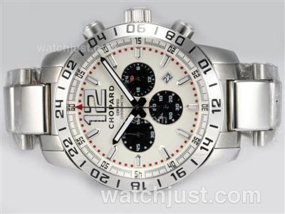 Chopard Mille Miglia Jacky Ickx Edition Working Chronograph with White Dial