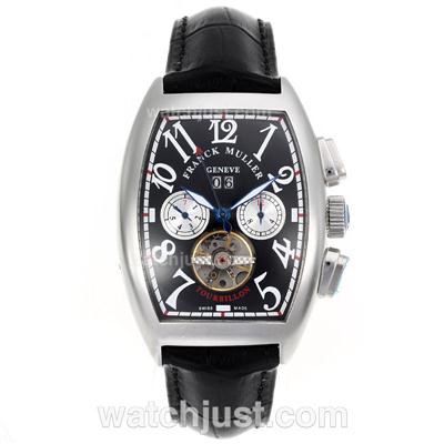 Franck Muller Casablanca Tourbillon Automatic with Black Dial