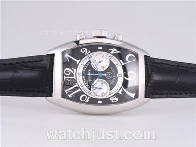 Franck Muller Casablanca Working Chronograph with Black Dial