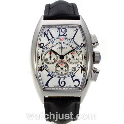 Franck Muller Casablanca Working Chronograph with White Dial
