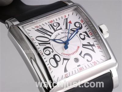 Franck Muller Conquistador Automatic with White Dial-44MM Version