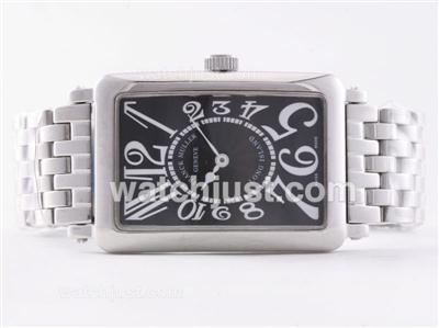 Franck Muller Long Island with Black Dial-Couple Watch