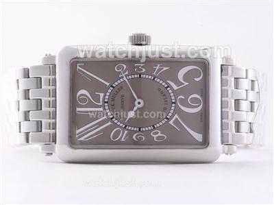 Franck Muller Long Island with Gray Dial-Couple Watch