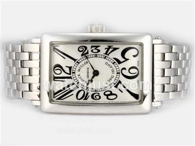 Franck Muller Long Island with White Dial