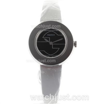 Gucci I-Gucci Collection with Black Dial-Sapphire Glass