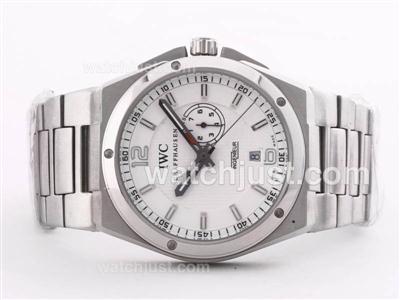 IWC Ingenieur 7 Days Automatic with White Dial S/S