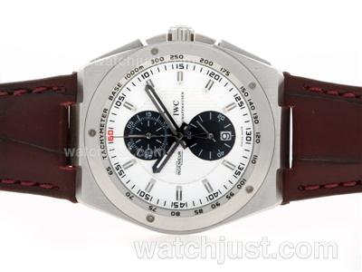 IWC Ingenieur AMG Working Chronograph with White Dial