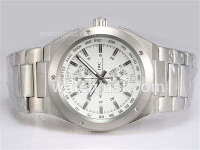 IWC Ingenieur Working Chronograph with White Dial