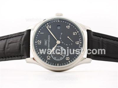 IWC Classic Working Power Reserve Automatic with Gray Dial