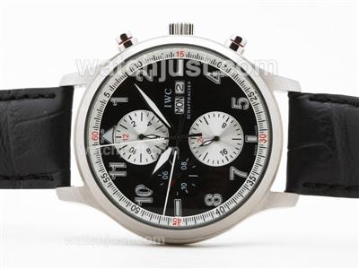 IWC Saint Exupery Automatic Black Dial with Arabic Marking