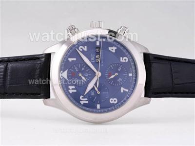 IWC Saint Exupery Automatic with Blue Dial