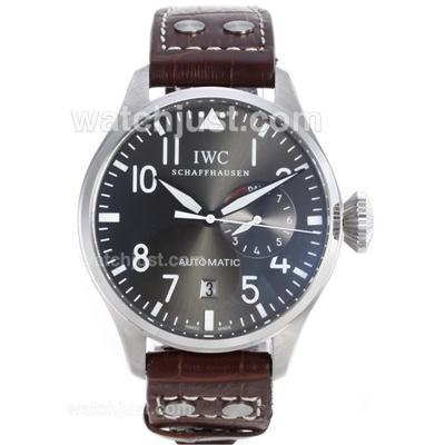 IWC Big Pilot 7 Days Working Power Reserve Automatic with Gray Dial-21,600bph