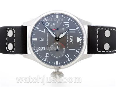 IWC Big Pilot 7 Days Working Power Reserve Automatic with Gray Dial