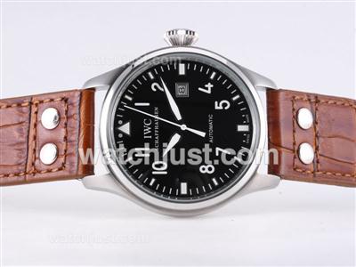 IWC Big Pilot Automatic with Black Dial-21600bph