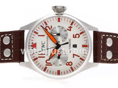 IWC Big Pilot Automatic with Red Markers