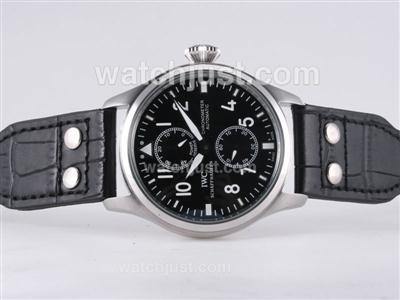IWC Big Pilot Working Power Reserve Automatic with Black Dial