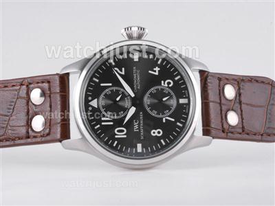 IWC Big Pilot Working Power Reserve Automatic with Gray Dial