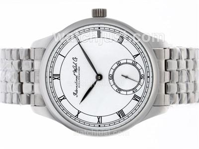 IWC Portuguese Manual Winding Roman Markers with White Dial S/S