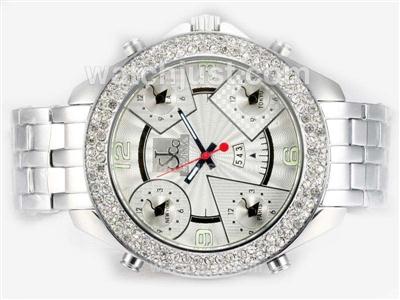 Jacob & Co Classic Five Time Zone Diamond Bezel