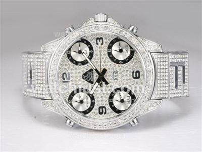 Jacob & Co Classic Five Time Zone Full Diamond