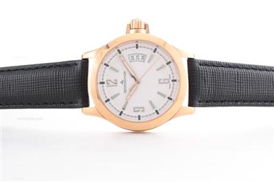 Jaeger-LeCoultre Master Compressor Diving Rose Gold Case with White Dial-Lady Size