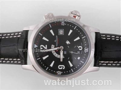 Jaeger-Lecoultre Master Compressor Geographic Automatic with Black Dial