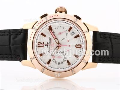 Jaeger Lecoultre Master Compressor Lady Diving Chrono Rose Gold Case-Lady Size