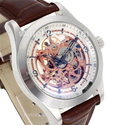 Jaeger-Lecoultre Master Control Automatic with Skeleton Dial-Leather Strap