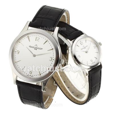 Jaeger-Lecoultre Master Control with White Dial-Sapphire Glass