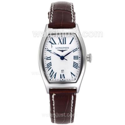 Longines Evidenza with White Dial Couple Watch