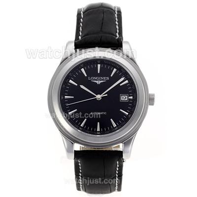 Longines Master Collection Automatic Stick Markers with Black Dial-Sapphire Glass