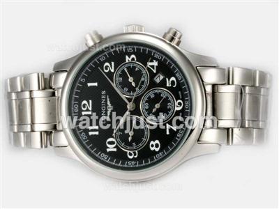 Longines Master Collection Automatic with Black Dial