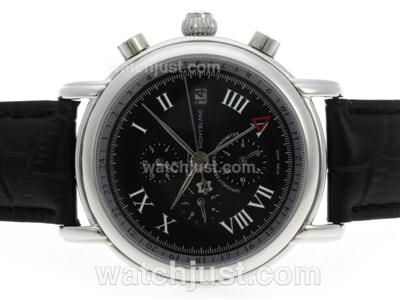 Montblanc Star Automatic with Black Dial and Strap