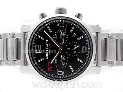 Montblanc Time Walker Automatic with Black Dial-50th Limited Edition