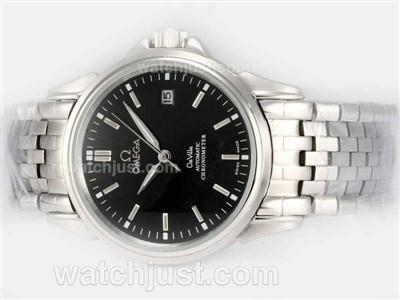 Omega De Ville Automatic with Black Dial