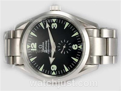 Omega Railmaster Aqua Terra Automatic with Black Dial