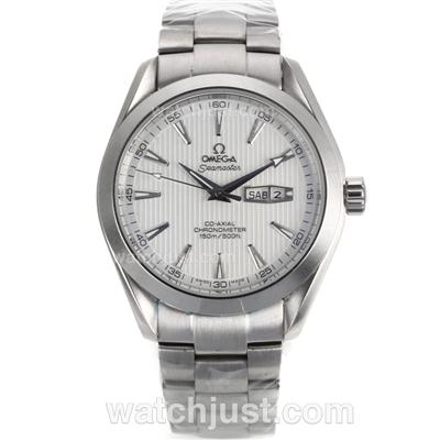 Omega Seamaster Aqua Terra Automatic with White Dial S/S