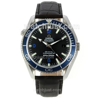 Omega Seamaster Planet Ocean Automatic Blue Bezel-special Edition