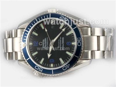 Omega Seamaster Planet Ocean Automatic with Blue Bezel-Special Edition